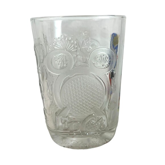 McDonalds Walt Disney World Mickey Mouse 2000 Fantasia Sorcerer Glass Epcot - Picture 4 of 11